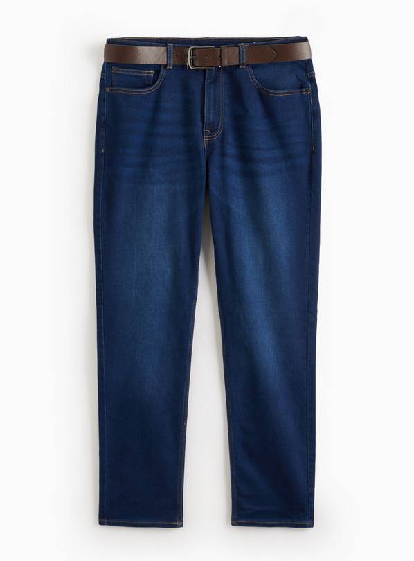 Dark Denim Ultimate Comfort Slim Fit Jeans 40R